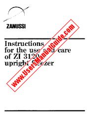 Ver Zi3121FA pdf Manual de instrucciones - Código de número de producto: 922700057