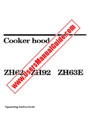 Vezi ZH62A pdf Manual de utilizare