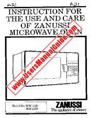 Ver MW1135 pdf Manual de instrucciones