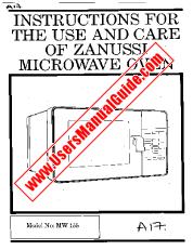 Visualizza MW155 pdf Manuale di istruzioni