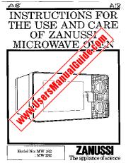 Vezi MW182 pdf Manual de utilizare