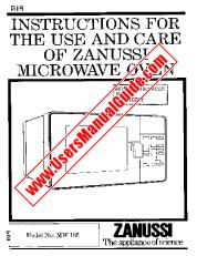 Visualizza MW185 pdf Manuale di istruzioni