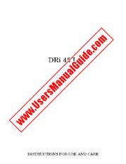 View DRi45L pdf Instruction Manual - Product Number Code:928460613