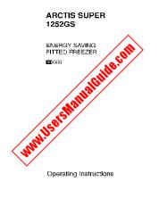 Ver Arctis 1252GS pdf Manual de instrucciones - Código de número de producto: 625051805