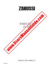 Ver ZF67 pdf Manual de instrucciones - Código de número de producto: 922870637