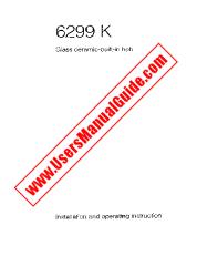 Ver 6299 K pdf Manual de instrucciones - Código de número de producto: 611524914