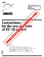 Visualizza EC19 pdf Manuale di istruzioni