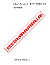 View Favorit 875 I D 3D pdf Instruction Manual - Product Number Code:606384290