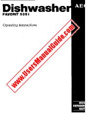 Ver Favorit 535 I pdf Manual de instrucciones - Código de número de producto: 606383222