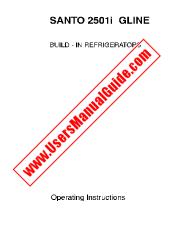 Ver Santo 2501 KA Glassline pdf Manual de instrucciones - Código de número de producto: 621570041