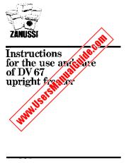 Vezi DV67 pdf Manual de utilizare - Numar Cod produs: 922870002