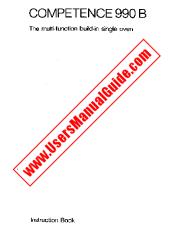 Ver Competence 990 B pdf Manual de instrucciones - Código de número de producto: 611575928