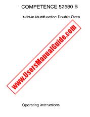 Ver Competence 52580 B B pdf Manual de instrucciones - Código de número de producto: 611577813