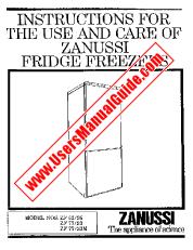 View ZF62/26 pdf Instruction Manual - Product Number Code:925600078