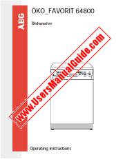 View Favorit 64800W pdf Instruction Manual - Product Number Code:911786005