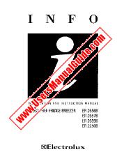 View ER2250B pdf Instruction Manual - Product Number Code:924626025