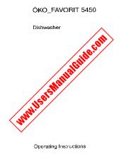 Ver Favorit 5450 I DB pdf Manual de instrucciones - Código de número de producto: 911725080