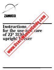 Ver ZP3130 pdf Manual de instrucciones