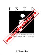 Ver EU1320T pdf Manual de instrucciones - Código de número de producto: 922720384