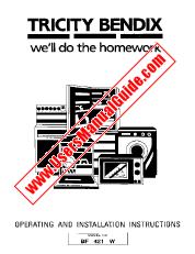 Ver BF421W pdf Manual de instrucciones - Código de número de producto: 928461166