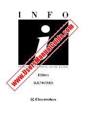 Ver EOB841W1 pdf Manual de instrucciones - Código de número de producto: 944250247