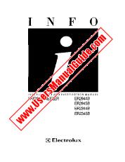 Vezi ER2344B pdf Manual de utilizare - Numar Cod produs: 924626016
