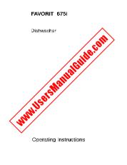 Vezi Favorit 675 I pdf Manual de utilizare - Numar Cod produs: 606384114
