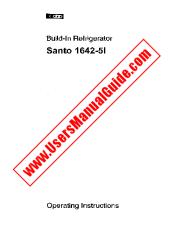 Voir Santo 1642 I pdf Mode d'emploi - Nombre Code produit: 621372045
