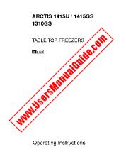 View Arctis 1415U pdf Instruction Manual - Product Number Code:625611104
