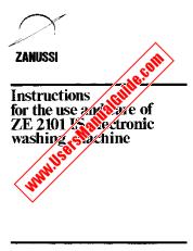Ver ZE2101iS pdf Manual de instrucciones