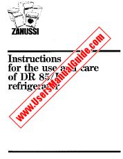 View DR85L pdf Instruction Manual - Product Number Code:923840074