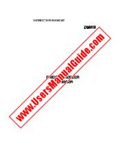 Ver ZFD50/32R pdf Manual de instrucciones - Código de número de producto: 924621049