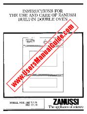 Ver FBi773B pdf Manual de instrucciones - Código de número de producto: 949700032