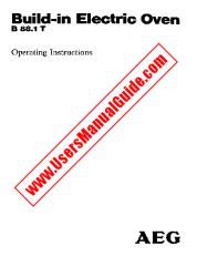 Ver B88.1T SB pdf Manual de instrucciones - Código de número de producto: 611563952
