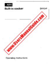 Ver BH6.41 pdf Manual de instrucciones - Código de número de producto: 611572949