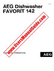 View Favorit 142 pdf Instruction Manual - Product Number Code:606252902