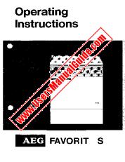 Vezi Favorit S pdf Manual de utilizare - Număr Cod produs: 606205916