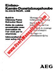Vezi DL 600 N Profi Line pdf Manual de utilizare - Numar Cod produs: 610411000