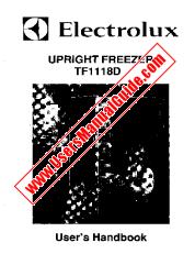 Ver TF1118 pdf Manual de instrucciones - Código de número de producto: 922462610