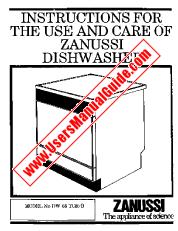 Vezi DW66TCR pdf Manual de utilizare - Numar Cod produs: 911750257