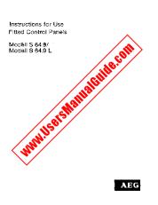 Voir S 64 9 D pdf Mode d'emploi - Nombre Code produit: 611555006