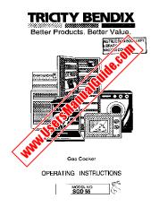 Ver SGD55W pdf Manual de instrucciones - Código de número de producto: 943206005