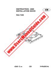 Ver 6560G-m pdf Manual de instrucciones - Código de número de producto: 949600546