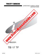 View TB17TF pdf Instruction Manual - Product Number Code:923002591