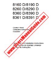 View 8160D-W pdf Instruction Manual - Product Number Code:942118040