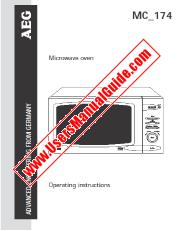 Vezi MC174 pdf Manual de utilizare - Număr Cod produs: 947602238