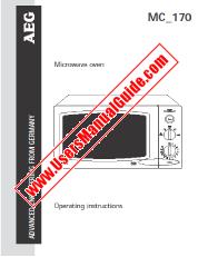 Ver MC170 pdf Manual de instrucciones - Código de número de producto: 947602237
