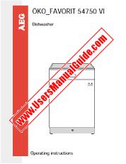 View Favorit 54750Vi pdf Instruction Manual - Product Number Code:911796023