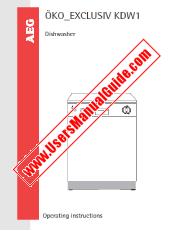 Vezi KDW1 pdf Manual de utilizare - Numar Cod produs: 911832027