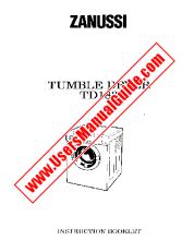View TD183 pdf Instruction Manual - Product Number Code:949000049